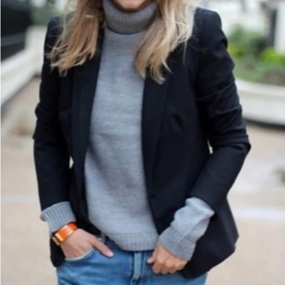 MADEWELL black tux blazer size 8 - Picture 8 of 10